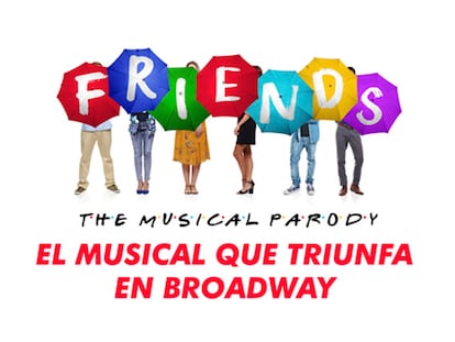 Cartel de 'Friends, The Musical Parody'