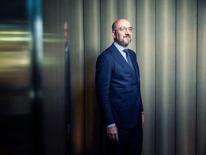 Charles Michel, president of the European Council, in Madrid.
