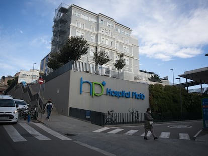 El hospital Plató de Barcelona.