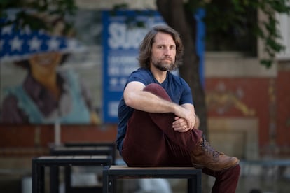 El periodista i escriptor estatunidenc Nathan Thrall a Barcelona