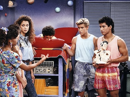Scene from ‘Saved By The Bell’ (1990).