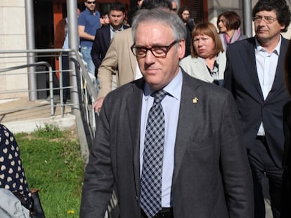 Josep Poblet, presidente de la Diputaci&oacute;n de Tarragona.