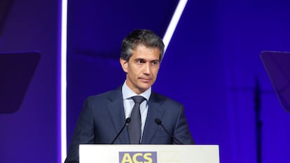 El consejero delegado de ACS, Juan Santamaría.