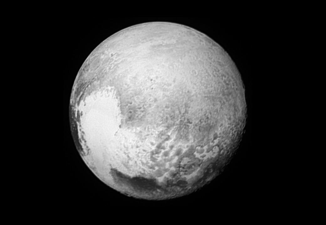 NASA New Horizons spacecraft is returning images, such as this one of Pluto Broken Heart, to improve maps of other regions.