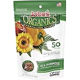 Jobe’s Organics All Purpose Fertilizer Spikes, Easy Plant Care Fertilizer for Vegetables, Flowers, Shrubs, Trees, and Plants,