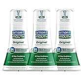 SmartMouth Original Activated Mouthwash - Adult Mouthwash for Fresh Breath - Oral Rinse for 24-Hour Bad Breath Relief with Tw