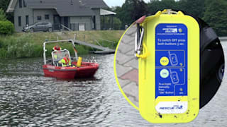 Emsland: Seenot-Sender im Müll löst Großeinsatz aus