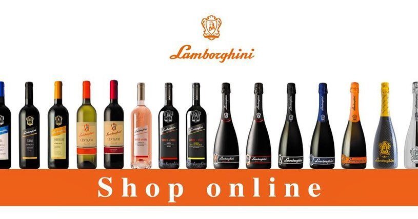 &Egrave; on line lo SHOP ufficiale dei Vini Lamborghini 🍾 #lamborghiniwine #shoponline #tenutalamborghini #wine