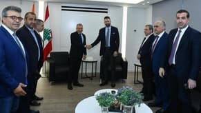 PSP delegation headed by Taymour Jumblatt meets Bassil at Mirna Chalouhi
