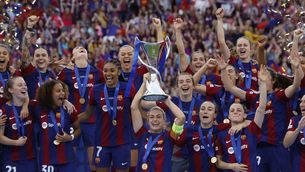 Alèxia aixeca la tercera Champions blaugrana a Bilbao