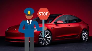 La conducción automática de Tesla se cansa de esperar y se salta una línea continua para adelantar