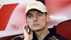 Verstappen, en la rueda de prensa del GP de Mónaco.