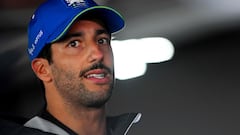 Ricciardo, en la clasificación del GP de Canadá.