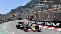 Max Verstappen, en el GP de Mónaco.