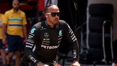 Lewis Hamilton, en el GP de Mónaco.