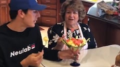 Jaime Jáquez Jr. saca vídeo inédito de un trabajo escolar junto a su abuelita