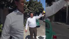 Vídeo: Dirigente del PRI en Michoacán salió a regalar caguamas a la calle