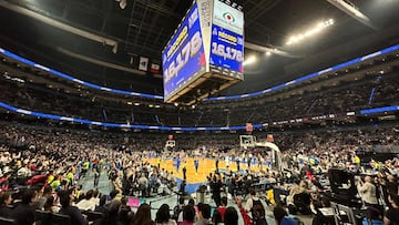 Fotografía de la Arena CDMX durante un partido de Capitanes en la NBA G League.
