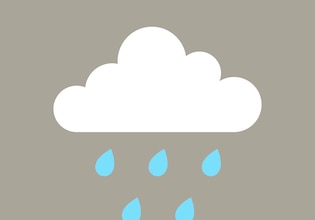 deszcz symbol
