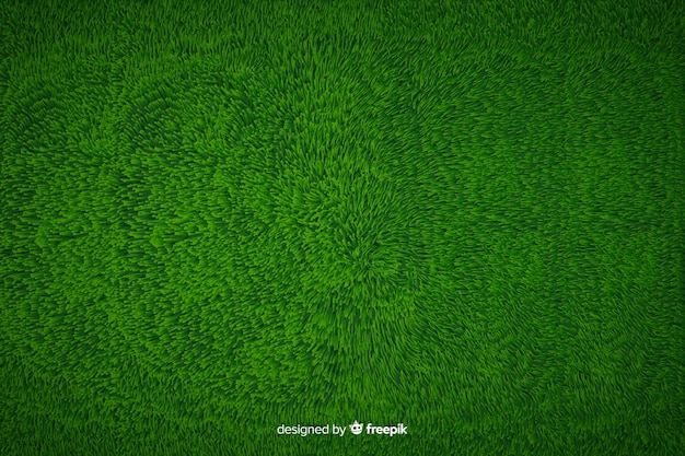 Bezpłatny wektor realistyczny styl zielonej trawy tło