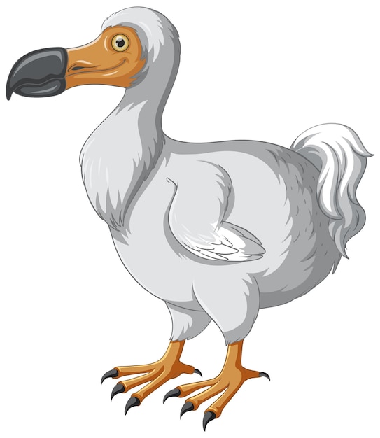 Bezpłatny wektor wymarły ptak dodo