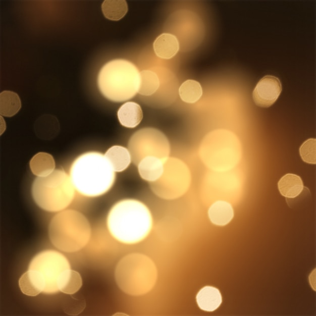Bezpłatne zdjęcie christmas migotanie tła z gwiazd i światła bokeh