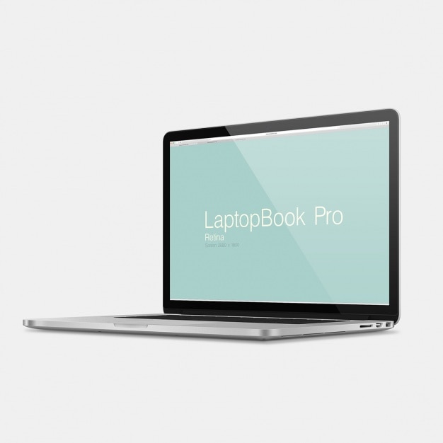 Bezpłatny plik PSD laptop makiety projektowe