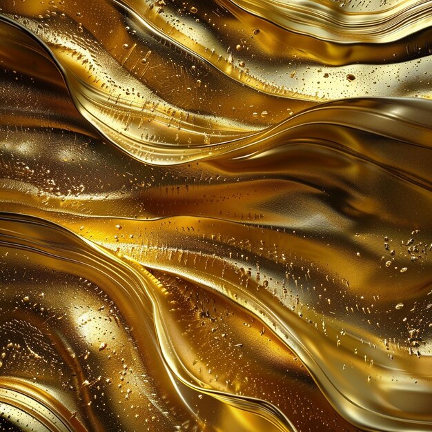 Foto textura granulada dourada close-up fundo design abstrato futurista