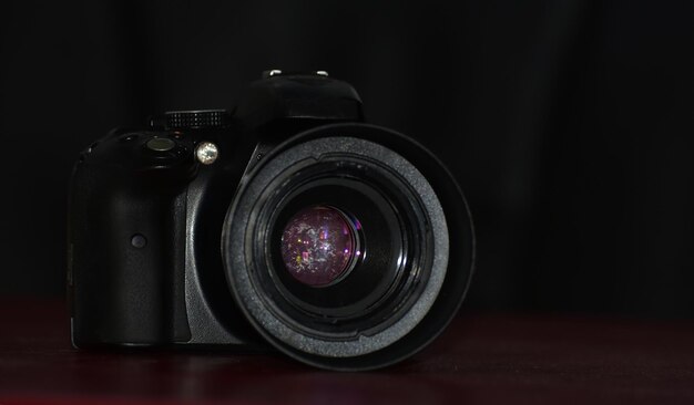 Foto cámara de lente