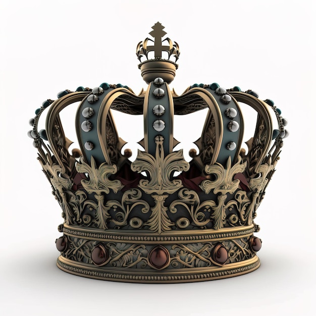 Foto corona de oro del rey real