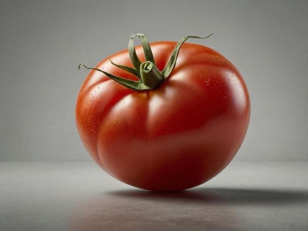 Foto entwerfen sie ein schönes foto, das die frischheit von tomaten-gemüse zeigt