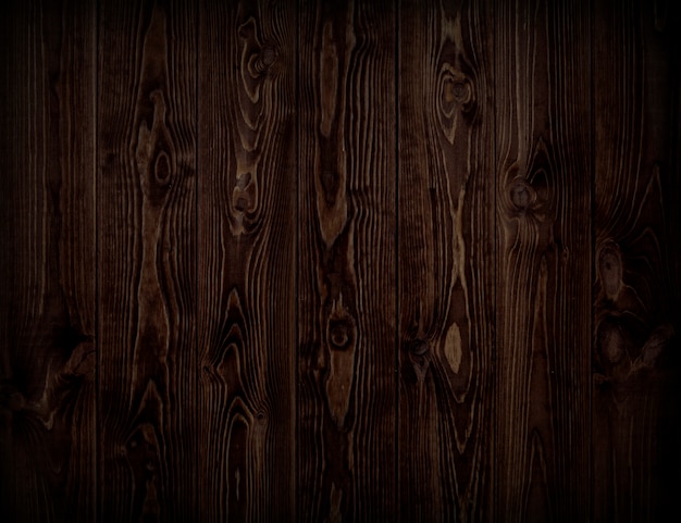 Foto fondo de textura de madera oscura