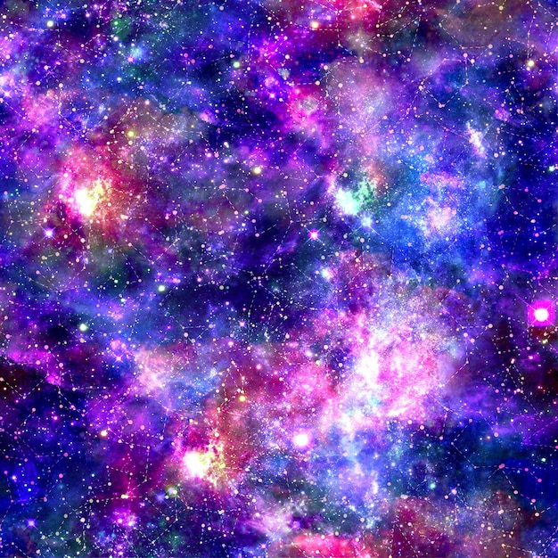 Foto fondo de las nebulosas cósmicas