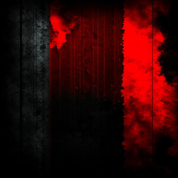 Foto fondo de pared de estudio de textura abstracta de hormigón negro y rojo vintage grunge