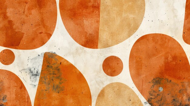 Fondo de pared naranja y blanco abstracto adecuado para proyectos de diseño moderno