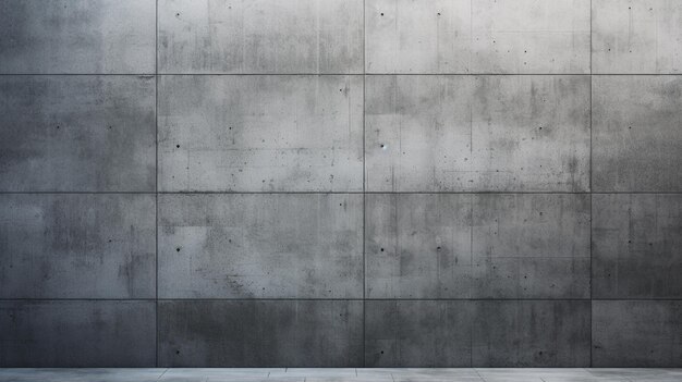 Foto maqueta de pared de hormigón gris vacía