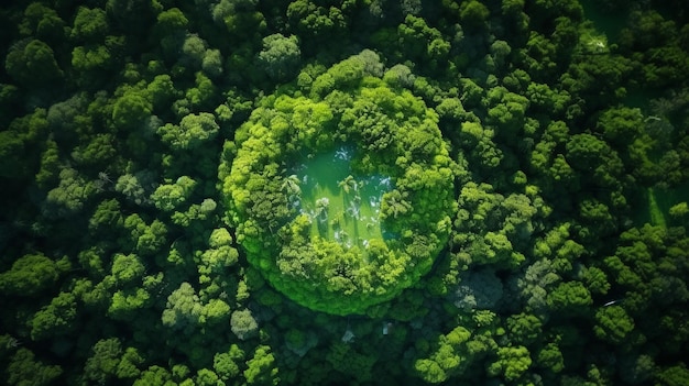 Foto planeta verde en sus manos corazón concepto de medio ambiente de los ee.uu.