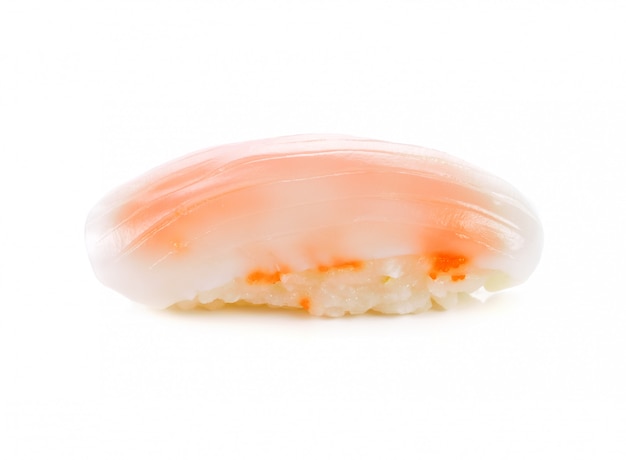 Foto sushi getrennt auf weiß