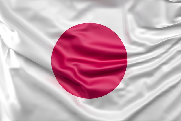 Foto gratuita bandera de japón