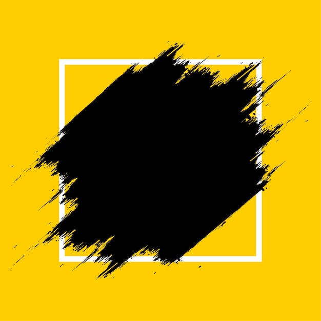 Foto gratuita marco de bienvenida moderno con fondo amarillo