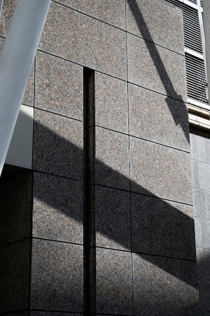 Foto gratuita sombras abstractas del edificio de la ciudad
