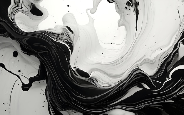 Foto gratuita representación 3d de fondo abstracto en blanco y negro