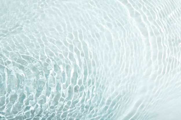 Foto gratuita textura de agua de océano claro vista superior