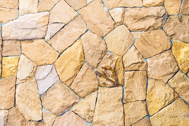 Texturas de la pared de piedra
