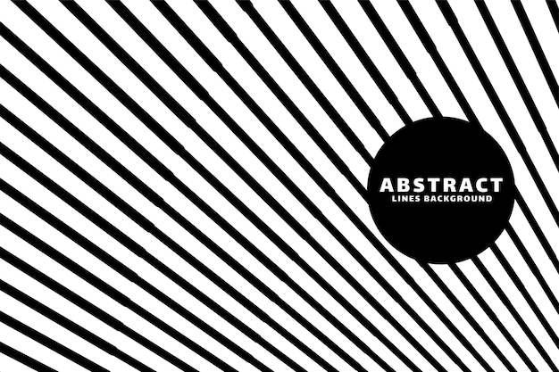 Бесплатное векторное изображение Абстрактный контур черные полосы на белом фоне