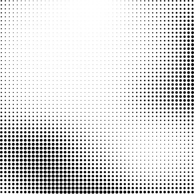 Abstract halftone background