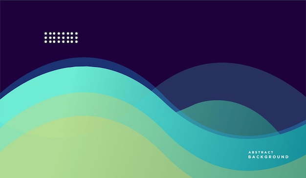 Free vector background wave gradient colorful illustration