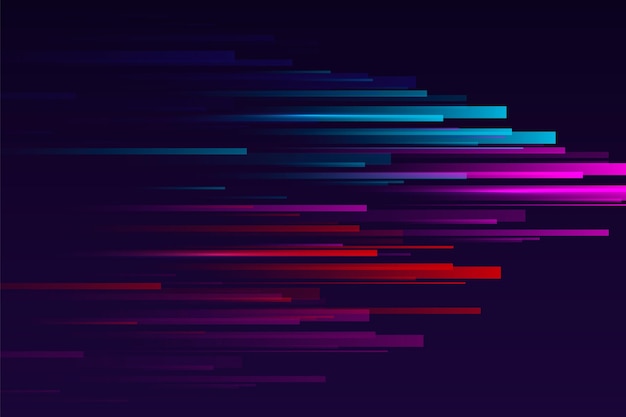 Gradient colorful speed motion background