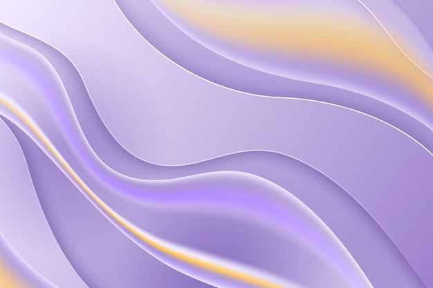 Бесплатное векторное изображение Градиентный цифровой лавандовый фон