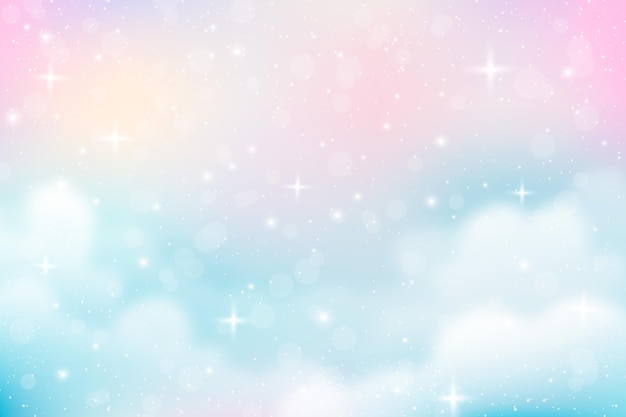 Gradient pastel sky background